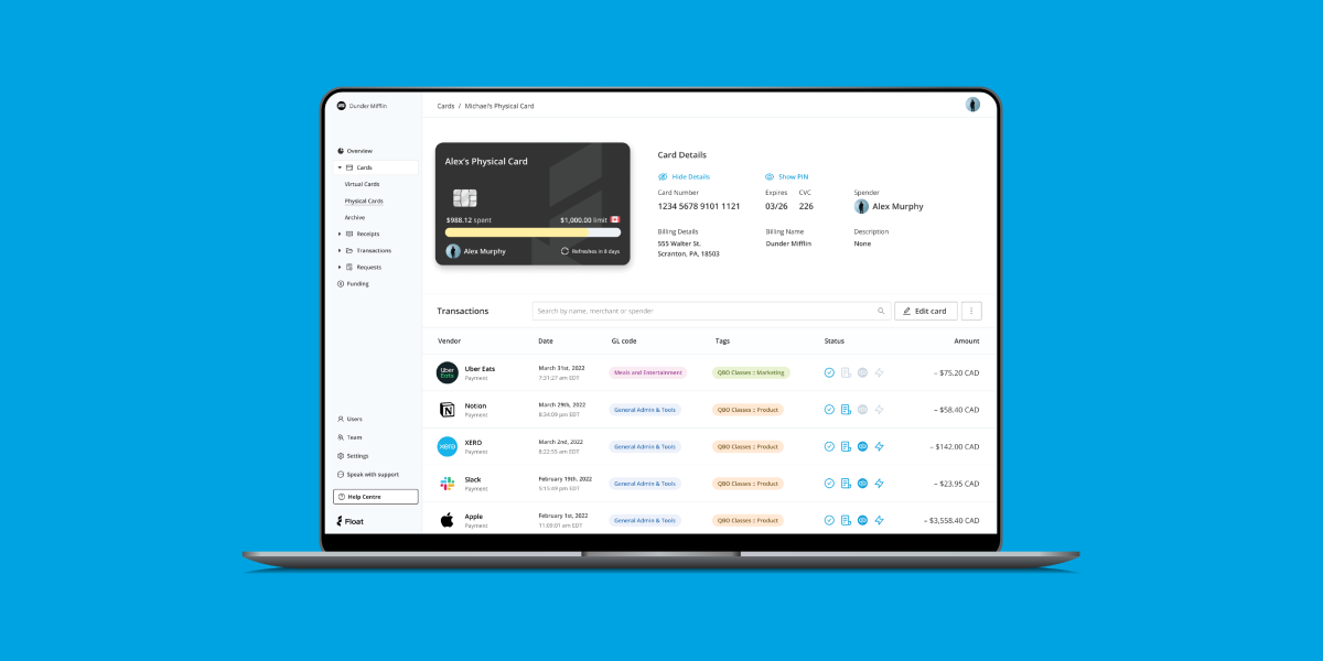 A better way to manage your company subscriptions with Float