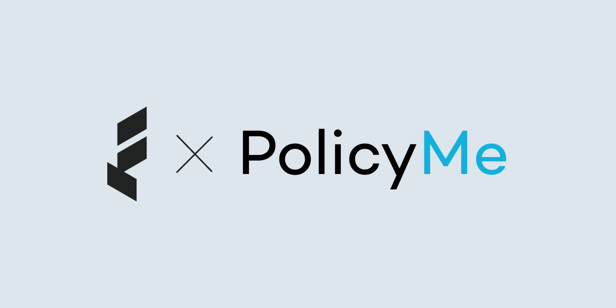 Float log and PolicyMe logo