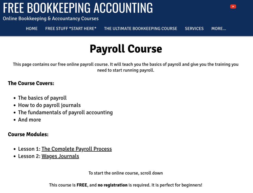 Free Bookkeeping Accounting - 5 Free Online Bookkeeping Courses for Canadian Businesses